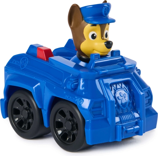 Chase i politibil klar til aktion