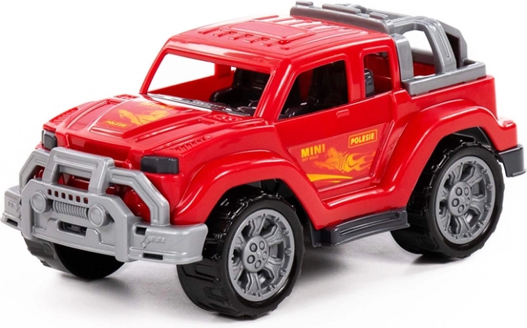 Plast off-road-bil Legionary – rød
