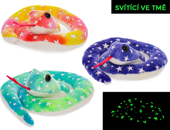 Plys-slange med lysende elementer 18 cm