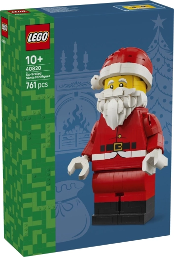 LEGO Iconic forstørret minifigur Santa Claus