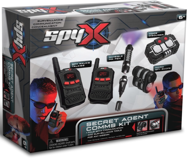 SpyX spionsæt 4-i-1 til børn