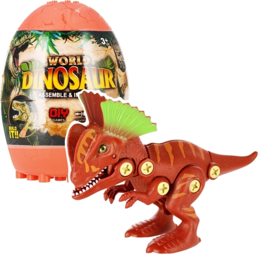 Foldbar dinosaur i æg