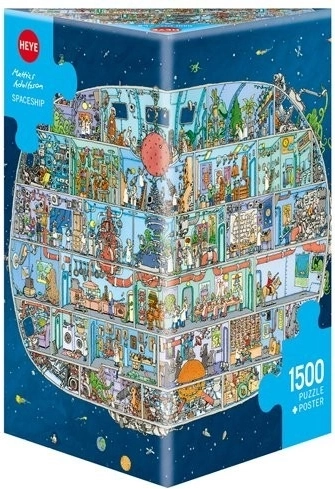 1500 brikker Rumskib