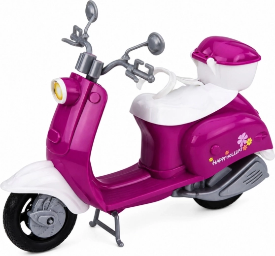 Scooter med realistiske detaljer