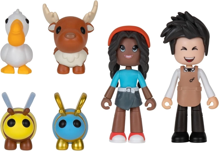 Bevægelige figurer af mennesker og dyr