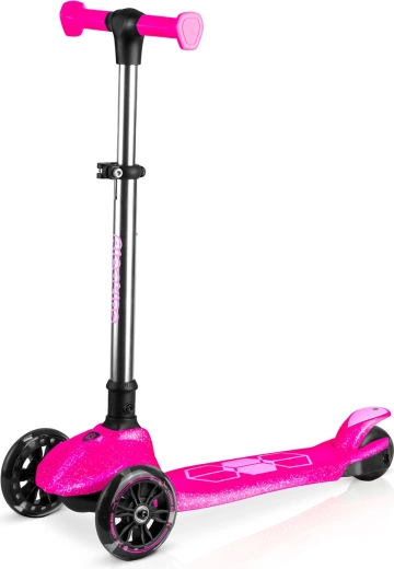 Stabil balance-styring med tre hjul