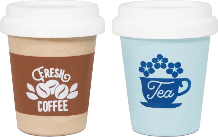 Le Toy Van træsæt med kaffe og te – 2 stk.