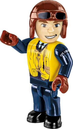 Pilotfigur og samlerplakette