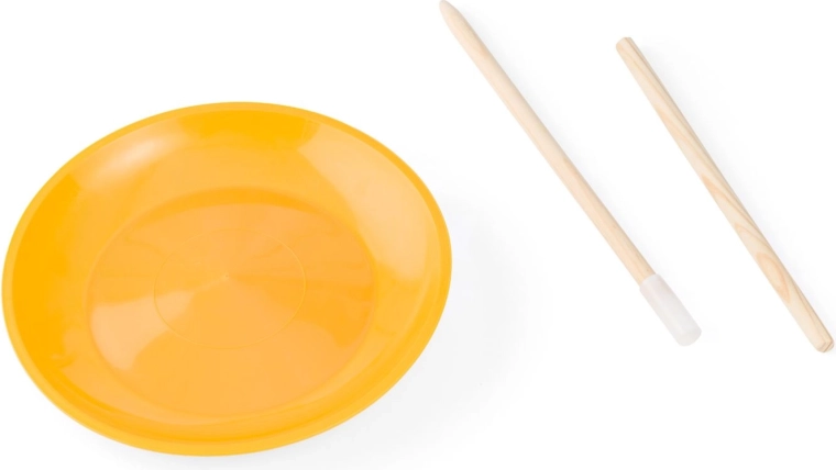 Todelt træpind for sikker greb