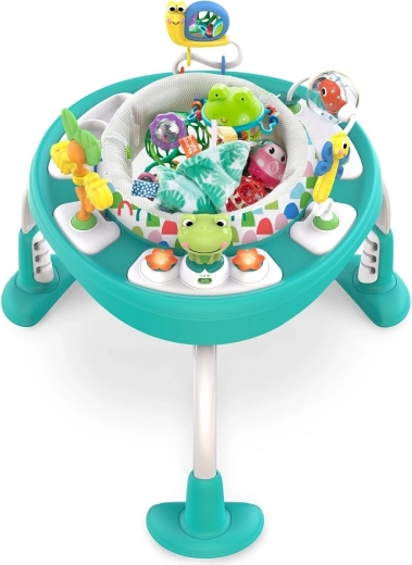 Hoppelegetøj med 360° drejesæde