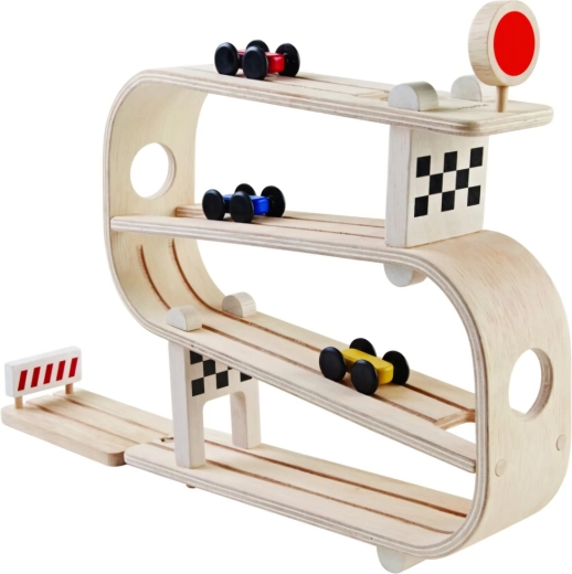 PlanToys Racer på skrå bane