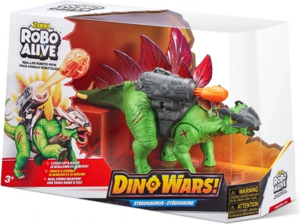 Interaktiv Stegosaurus Robo Alive Dino Wars fra ZURU