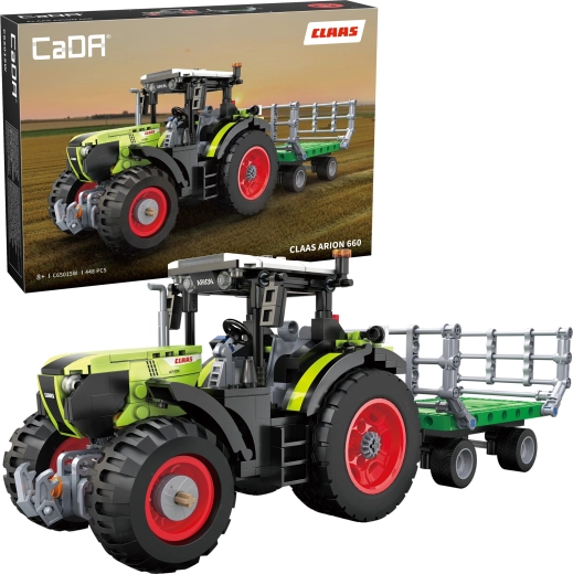 CaDA byggesæt traktor Claas Arion 660 (448 dele)