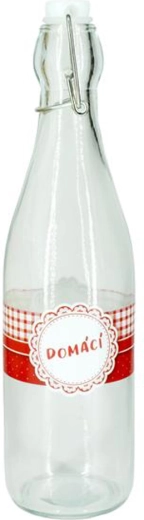 Glasflaske med patentlukning TORO 1 l