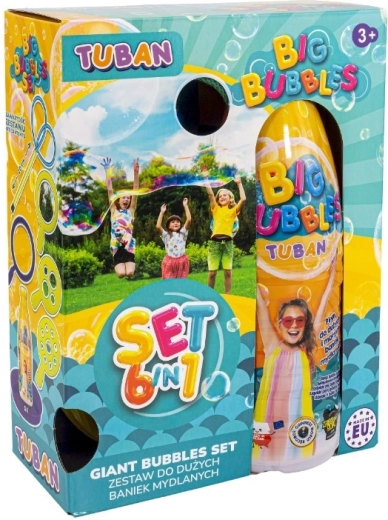 Sæt til store sæbebobler 6-i-1