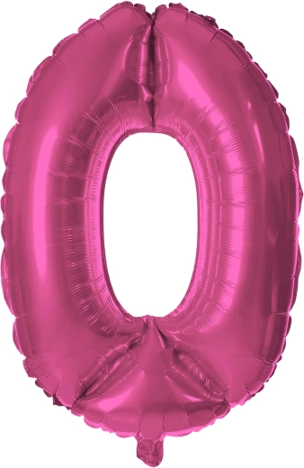 Folieballon tal 0 30 cm lyserød TORO