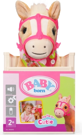 Interaktiv pony, der reagerer på kæleri