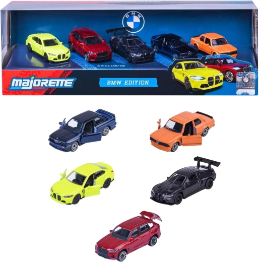 Majorette BMW Edition gavesæt med 5 metalbiler