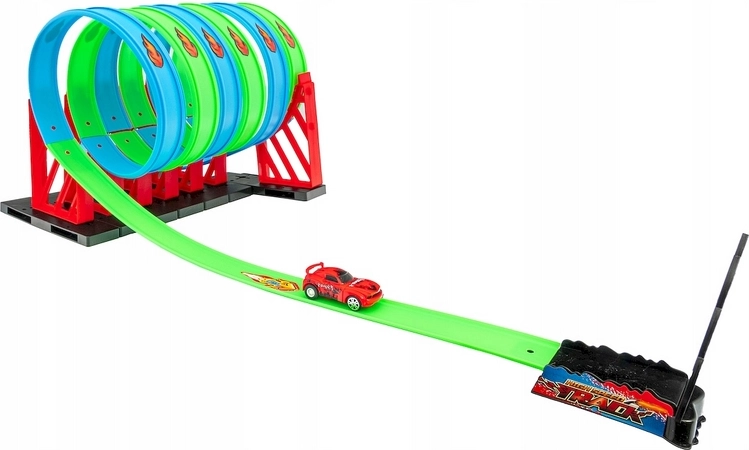 Imponerende 360° “corkscrew”-loop