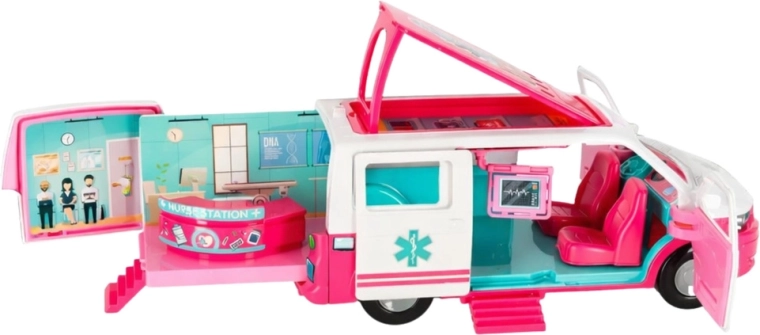 Ambulance, der bliver til et hospital 2-i-1