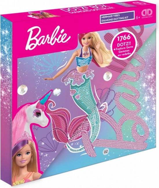Sæt Diamond Dotz - Barbie