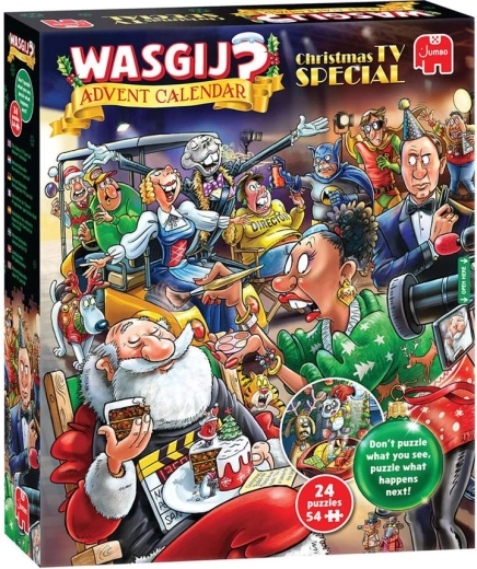 Jumbo Wasgij adventskalender – Jule-tv-special