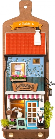 Miniature dukkehus til ophængning – Sofies bageri