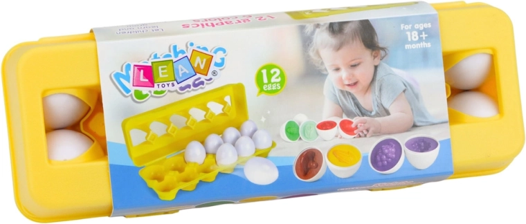 Praktisk bakke til 12 æg