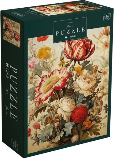 Puslespil Buket af blomster 1000 brikker