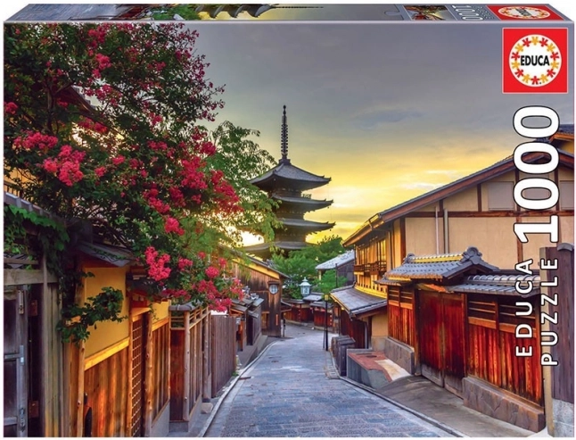 Puslespil Pagoden Yasaka i Japan 1000 brikker