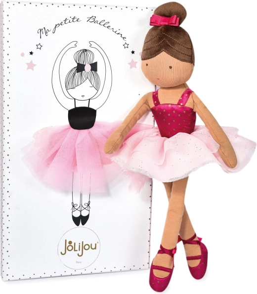Doudou Jolijou ballerina-dukke Isadora 35 cm