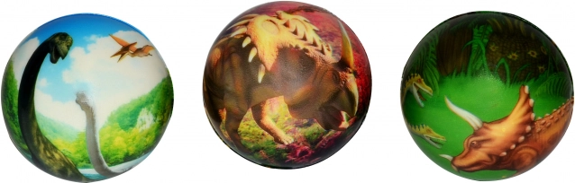 Bold med dinosaurer 7 cm