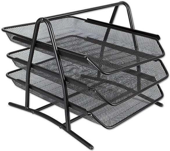 Metaltrekskuffe CONCORDE – sort