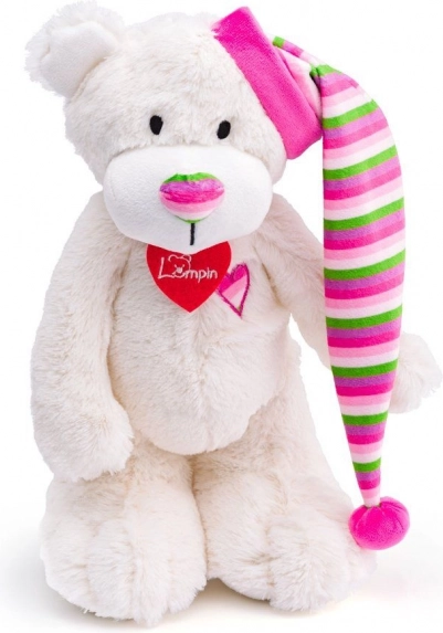 Romantisk bamse Theodor plyslegetøj 30 cm