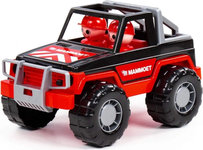 Børneterrængående bil MAMMOET rally jeep - 1 stk.