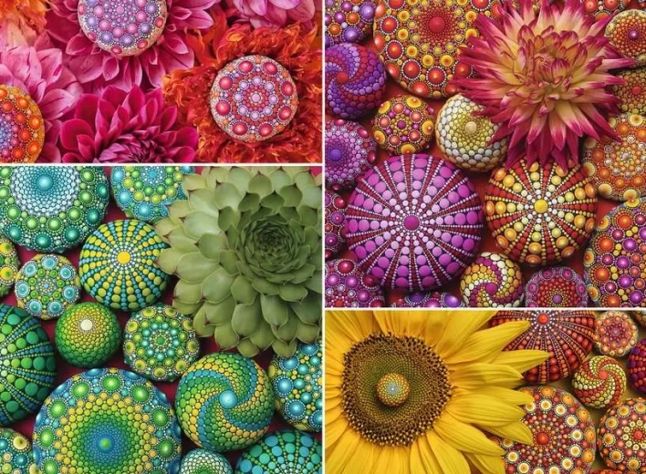 Ravensburger puslespil Mandala blomster 500 brikker
