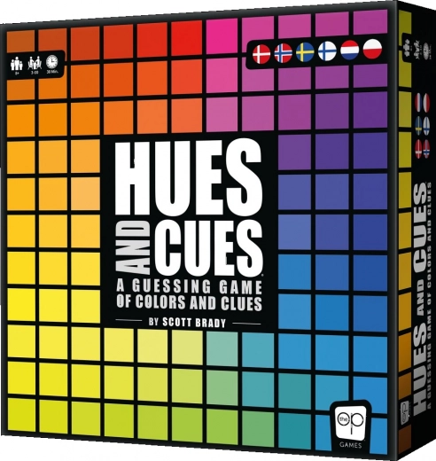 Hues and Cues – familie- og partyspil om farver