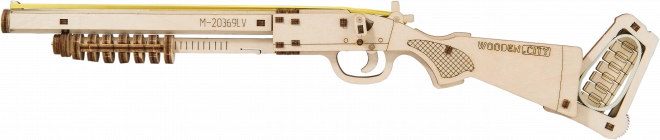 Træ 3D puslespil WOODEN CITY Judgment Day Riffel RMT-870