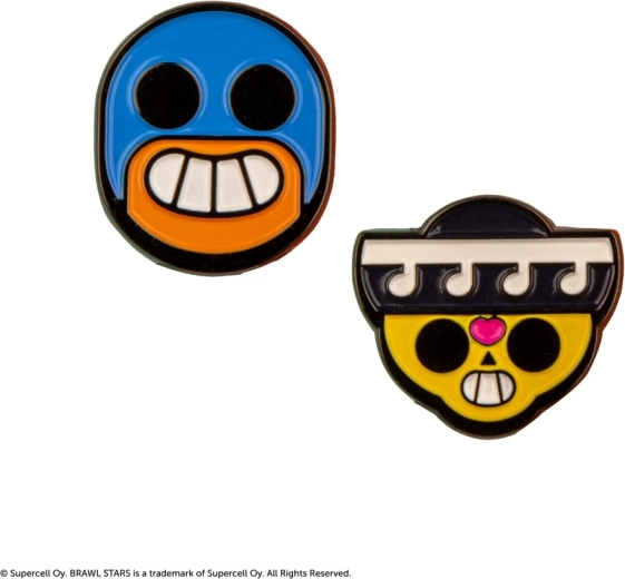 Brawl Stars sæt pins – Poco og El Primo