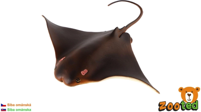 Plastfigur af en omansk rokke, 18 cm