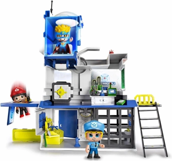 Fleretagers politistation til actionfyldte historier