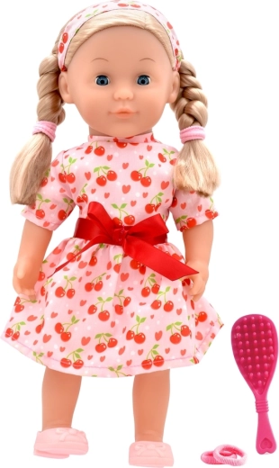 Dolls World dukke Charlotte kirsebærfe 36 cm