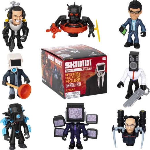 Skibidi Toilet mystery-samlefigur serie 2