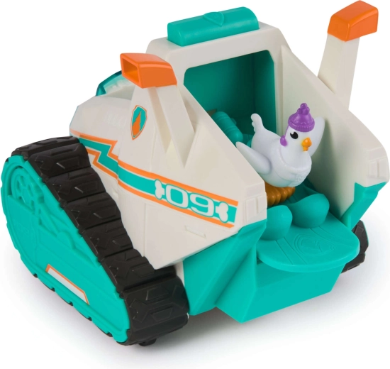 Actionfyldt snescooter med bælter