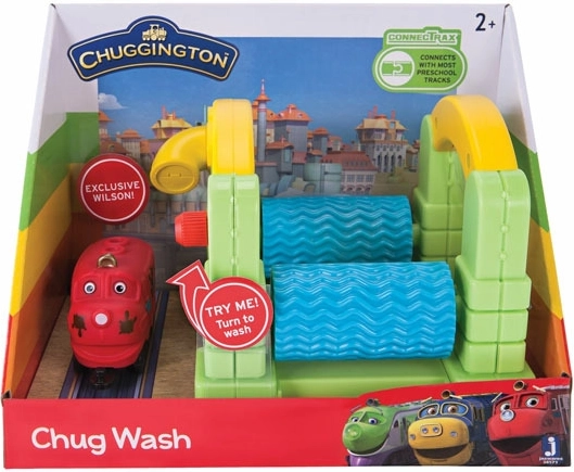 Chuggington vaskeanlæg med lokomotiv