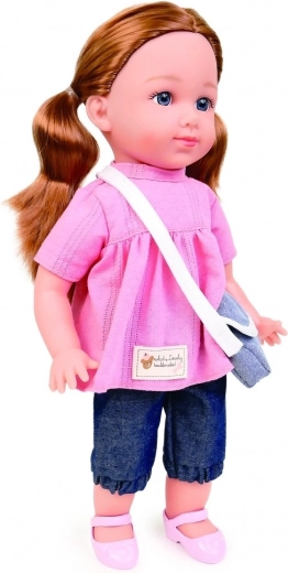 Taler og synger ved tryk på maven