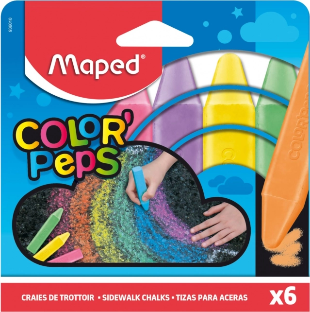 Maped fortovnskrider – sæt med 6 farver