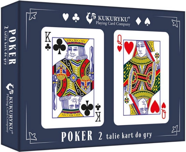 Sæt pokerkort – 2 pakker