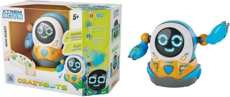 Xtrem Bots Crazybots minirobot Roll