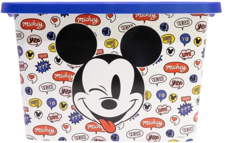 Mickey Mouse-motiv og kapacitet på 7 liter